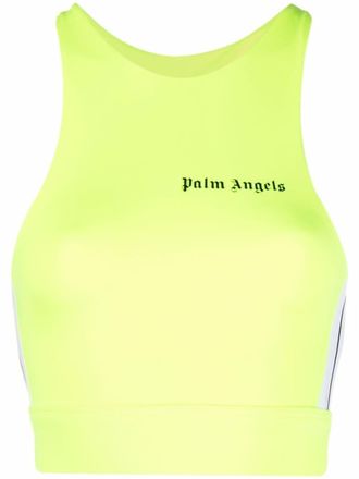 Palm Angels Gestreepte tanktop - Geel