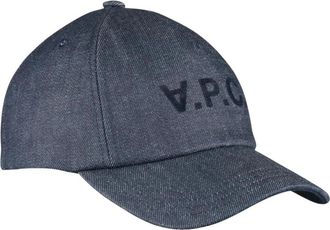 A.P.C. Casquette Eden VPC - Heren - Petten - Blauw - 54 CM - Katoen - Accessoires