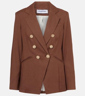 Veronica Beard Elle Dickey linen-blend blazer