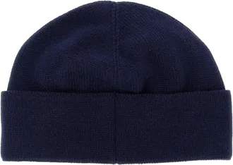 Valentino Garavani Virgin Wool Beanie - Navy