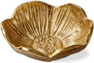 Tag Blossom Cast Aluminum Dish Large Antique Brass Aluminum Everyday,Spring in Gold at Nordstrom