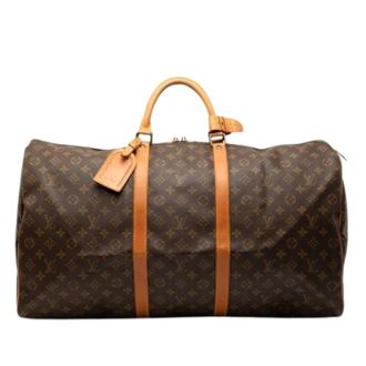 Louis Vuitton Pre-owned Weekend Bags, female, Brown, Size: ONE SIZE Pre-owned Keepall 60
