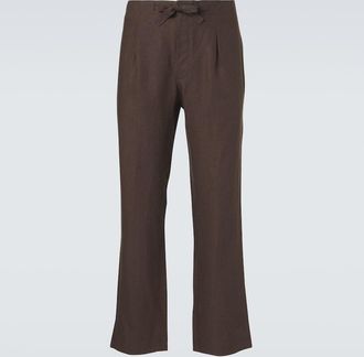 St&ograve;ffa St&ograve;ffa Linen straight pants