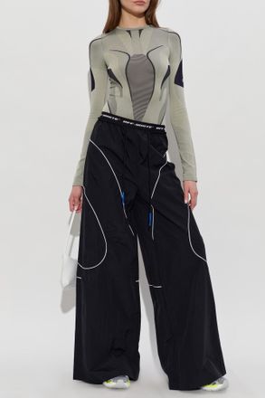Off-white Wide-leg Sweatpants, Womens, Black