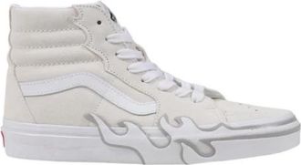 Vans Sk 8Hi Flame High Top Sneakers - Heren - Sneakers - Wit - 37 EU - Schoenen