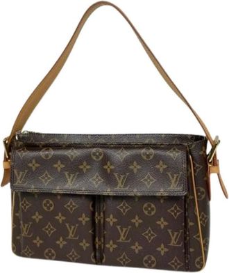 Louis Vuitton Pre-owned Shoulder Bags, female, Brown, Size: ONE SIZE Pre-owned Vintage Shoulder Bag