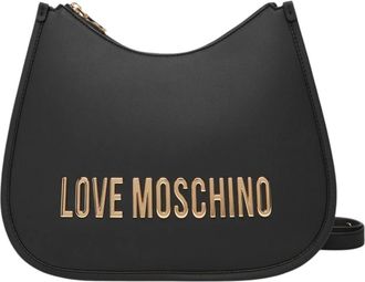 Love Moschino Schoudertas - Dames - Schoudertassen - Zwart - ONE Size - Leer - Tassen