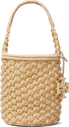 Tory Burch Ella Crochet Handbag in Natural at Nordstrom