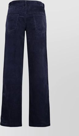 Isabel Marant corduroy trousers with pockets and loops