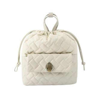 Kurt Geiger Dames, Tassen, Beige, Maat: ONE Size Leer