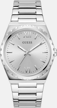 Guess Silver-Tone Analog Watch