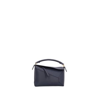 Loewe Puzzle Edge Small Bag - female - Loewe - Handbags - Blue - ONE SIZE - Bags