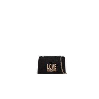Love Moschino Tassen, Dames, Zwart, ONE Size, Polyester, Shoulder Bag