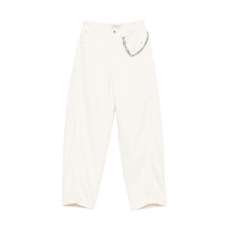 Ermanno Scervino Donna, Jeans, Bianco, 2Xs, new