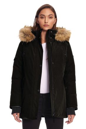 Alpine North GLACIER - Vegan Down Classic Winter Parka Jacket in Black at Nordstrom, Size X-Small