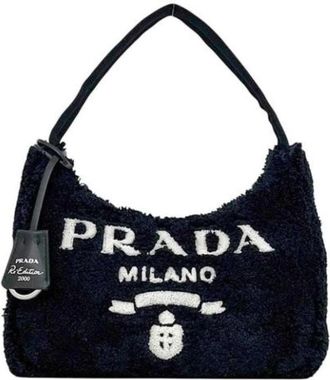 Prada Pre-owned Vintage Schoudertas - Dames - Vintage Schoudertas - Zwart - ONE Size - Vintage