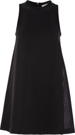 Max Mara Womens Didone - Technical Mesh Flare Dress - Black - Size EU 36 (Womens)