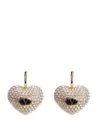 Valentino Garavani Royal Heart Earrings Gioielli Oro-Donna