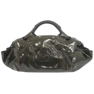 Loewe Pre-owned Handbag - Dames - Pre-owned - Zwart - Maat: ONE Size Leer