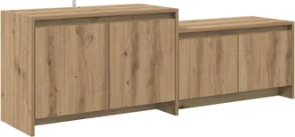 vidaXL Mueble De Tv 147 X 35 X 50 Cm Roble Artisan Vidaxl