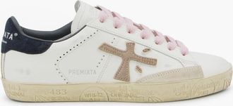 Premiata White Stevend Sneakers