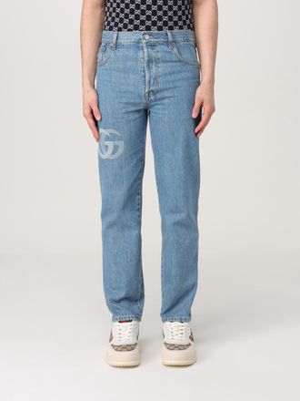 Gucci Jeans Gucci in denim con monogram