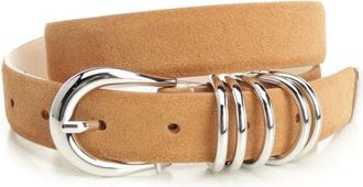 D&eacute;hanche Hollyhock Su&egrave;de Riem - Dames - Riemen - Bruin - XS - Su&egrave;de - Accessoires