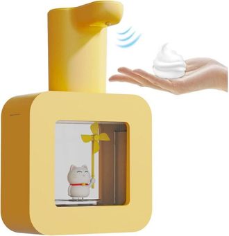 OEM Distributeur De Savon - Capteur Infrarouge - R&eacute;servoir 400 Ml - Batterie Usb-c Rechargeable - Salle De Bain Cuisine &Eacute;cole - 1 Pi&egrave;ce