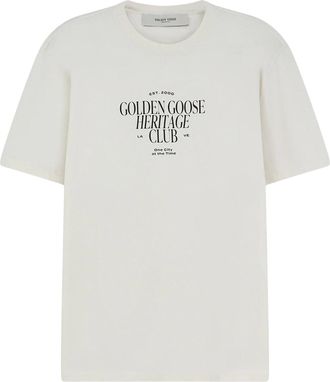 Golden Goose Journey Vintage Gauze Cotton T-Shirt