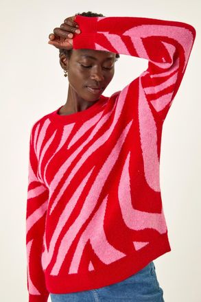 Roman Colour Block Knit Jumper