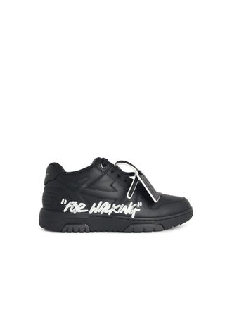 Off-white O.O.O. Schwarze Lear-Sneaker