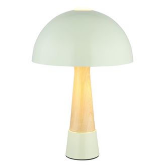 Nowa Globo - L&aacute;mpara De Mesa - Paulin - Verde - Metal - &Oslash; 25cm - E27