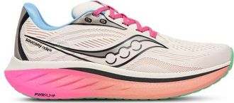 Saucony Mens Ride 18 - Running Shoes Salmon/Red/White Size 10.0