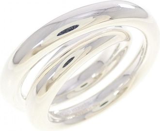 Herm&egrave;s Silver Silver 925 Band Ring (Pre-Owned)