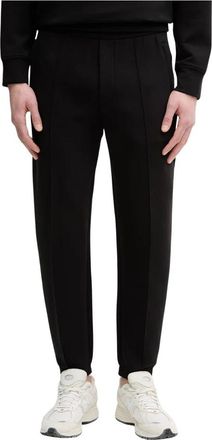 Emporio Armani Katoenen joggingbroek - Heren - Sweatpants - Zwart - 2XL - Katoen - Broeken