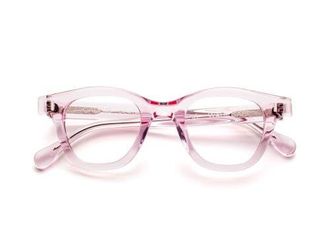 CADDIS Wabi Sabi | Reading Glasses in Polished Clear Pink at Nordstrom, Size +3.00