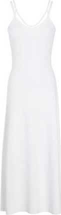 8 by YOOX VISCOSE BLEND STRAP KNIT MAXI DRESS