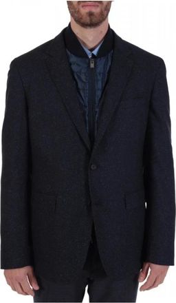 HUGO BOSS Hombre, Chaquetas, Azul, Talla: M
