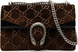 Gucci Pre-owned Gucci Medium GG Velvet Dionysus Shoulder Bag Ladies W815X8R8T2ZFNGV6