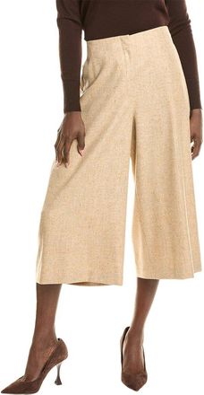 Lafayette 148 New York Ryerson Cashmere & Silk-Blend Culotte