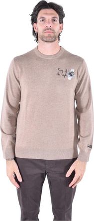 MC2 Saint Barth Maglione Girocollo Heron Light - - Knitwear - Uomo - Marrone - L