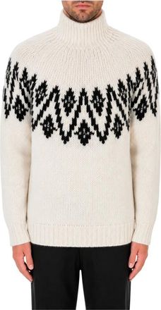 Dondup Hombre, Jerseys, Blanco, Talla: L