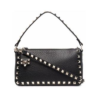 Valentino Garavani Handbags, female, Black, Size: ONE SIZE Valentino Garavani Bags