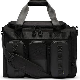 Nike Jordan Collectors Gym Duffel (45L) in Black | MA9181-023