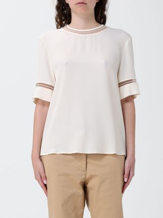 Fabiana Filippi Blusa Fabiana Filippi in cr&ecirc;pe de chine