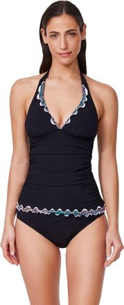 Gottex Layla Tricolore Halter Tankini Top