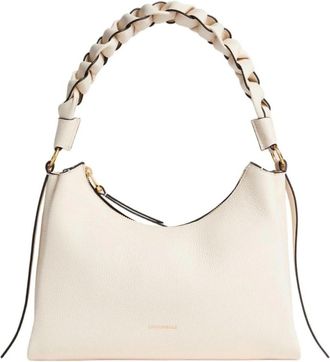 Coccinelle Boheme Schoudertas - Dames - Schoudertassen - Beige - ONE Size - Leer - Tassen