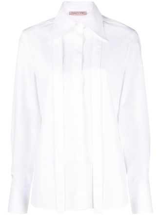 Valentino Garavani Popeline blouse - Wit