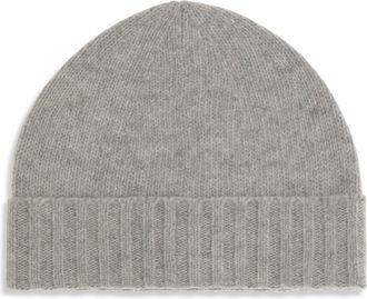 Maison Margiela Womens Beanie Wool Hat Grey Melange-Black Print Ovis Aries E Hairbands