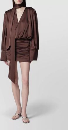 Rotate mini dress